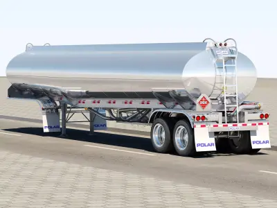 Freightliner Argosy Tanker 3D model