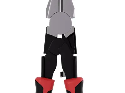 wire plier 3D model