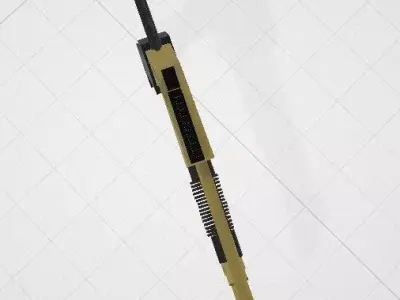 gangster gun Low-poly 3D model