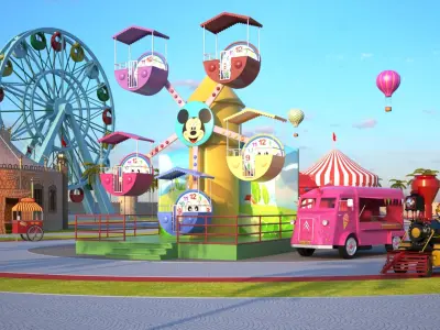 Amusement Theme Park 