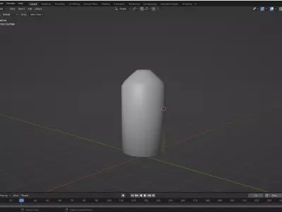 Low Poly Bullet  Free 3D model
