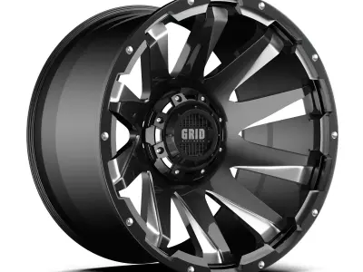 Grid GD05 Offroad Rim  3D model