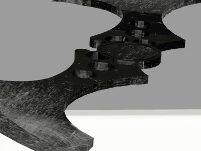BAT KNIFE 3D model