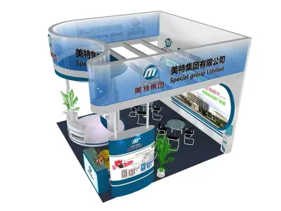 Exhibition - Area -6X6-3DMAX2009-59 3D model