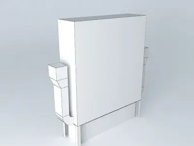 Nestro filtering unit for wood chips Free 3D model