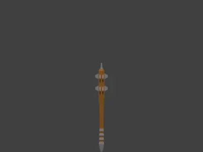 Lowpoly Medieval Melee Pack Free low-poly 3D model