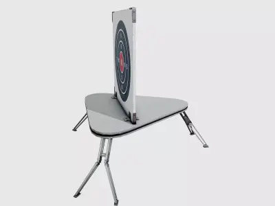 Shooting target Low-poly 3D model purchase
