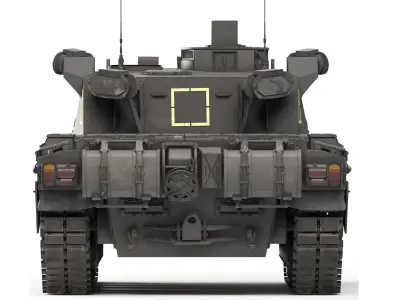Tank Challenger 3 2022 3D model