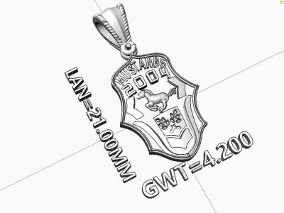 FASHION PENDANT 3D model