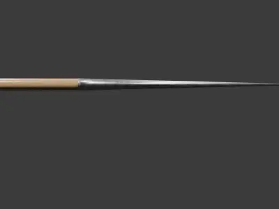 Sai Stilet 3D Model Low-poly 3D model