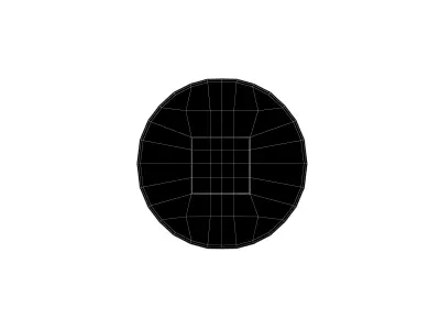 Screw v4 001 Low-poly 3D model