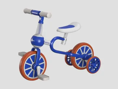 VOKUL Kids Balance Bike 3D model