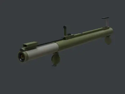 M80 Zolja Rocket Launcher 3D model