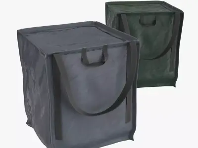 Heavy Duty Bag 2 colors Low-poly 3D model