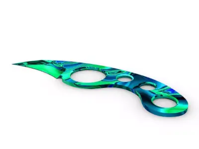 TACTIC KNIFE GRIFFIN EDITION Low-poly 3D model