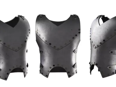 Armor Low-poly 3D model buy