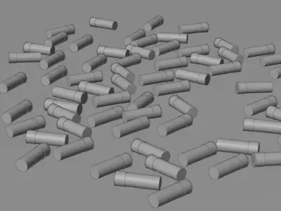 Shotgun ammo Free 3D model