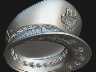 Military General s Hat 3D print model