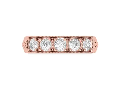 Wedding Ring  3D print model 253