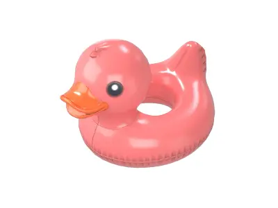 Duck Float v1 004 Low-poly 3D model