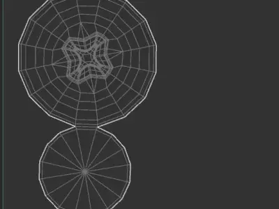 Screwhead Phillips Screw thing Free low-poly 3D model