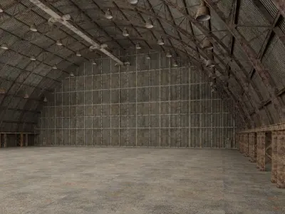 Hangar 5 3D model