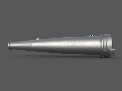 Fire hose nozzle RS-50 3D model
