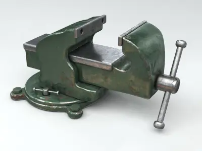 vise tool Low-poly 3D model purchase