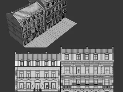 Facades Vol3 1 3D model