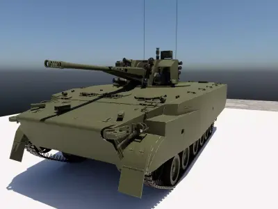 2s38 derivaciya-pvo 3D model