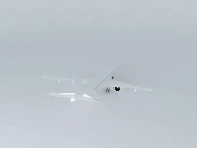 a320 airplane Free 3D model