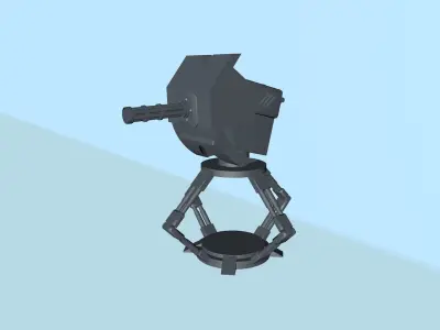 Tower defense 3D model