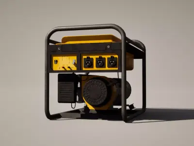 Eletric Generator- Game Ready 3D model