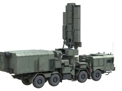 96L6 Radar CHEESE BOARD Low-poly 3D model