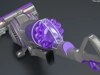  Dyson Ball Upright Vacuum Cleaner Purple 