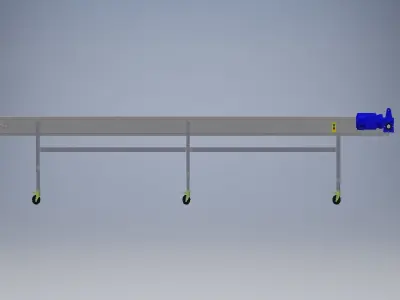 Industrial Conveyors and Chains 3D model