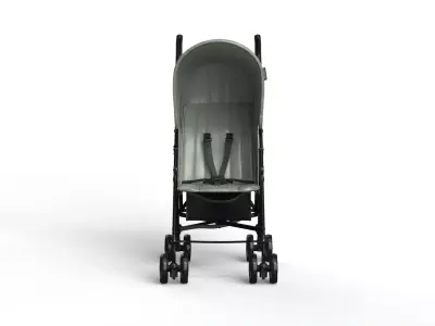 Baby Stroller 3D model purchase
