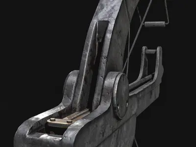 Little Joe crossbow  WW2 Low-poly 3D model