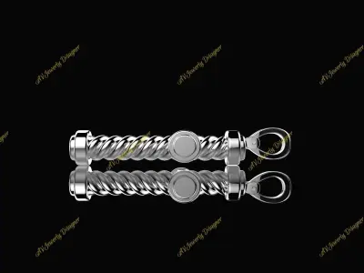 AV Designe 251 Cable Cross Pendant  3D print model