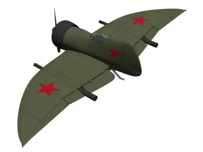 Cheranovsky BICh-17 3D model