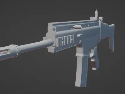 Fn SCAR  3D model