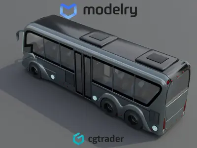 Public Bus 3D model purchase