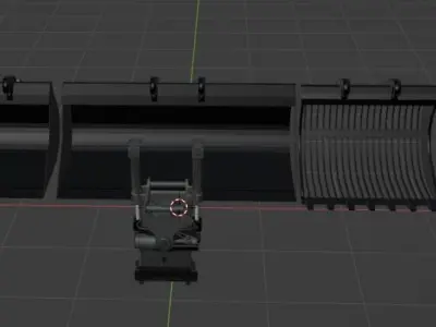 Tiltrotator bucket pack CW 3D model