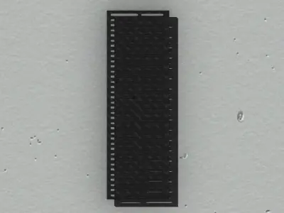 V300 Drain Grate 1000mm Metal Linear Drain Cover Heavy Duty 3D M 3D model