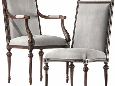 chairish chair 6958 3D model