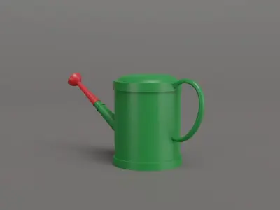 Water can 3D model purchase