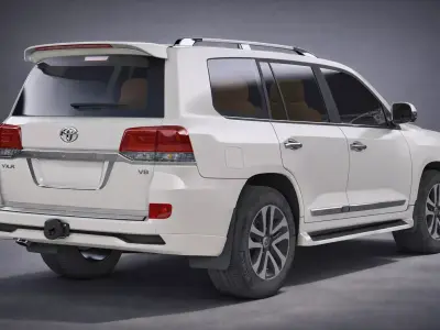 Toyota Land Cruiser J200 3D model