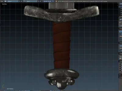 Exclusive Sword from not yet announced AAAgame CodeName  TAT 3D model