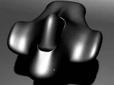 space craft  Low-poly 3D model