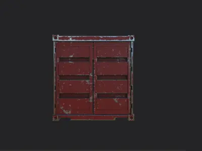 ship container  3D model purchase